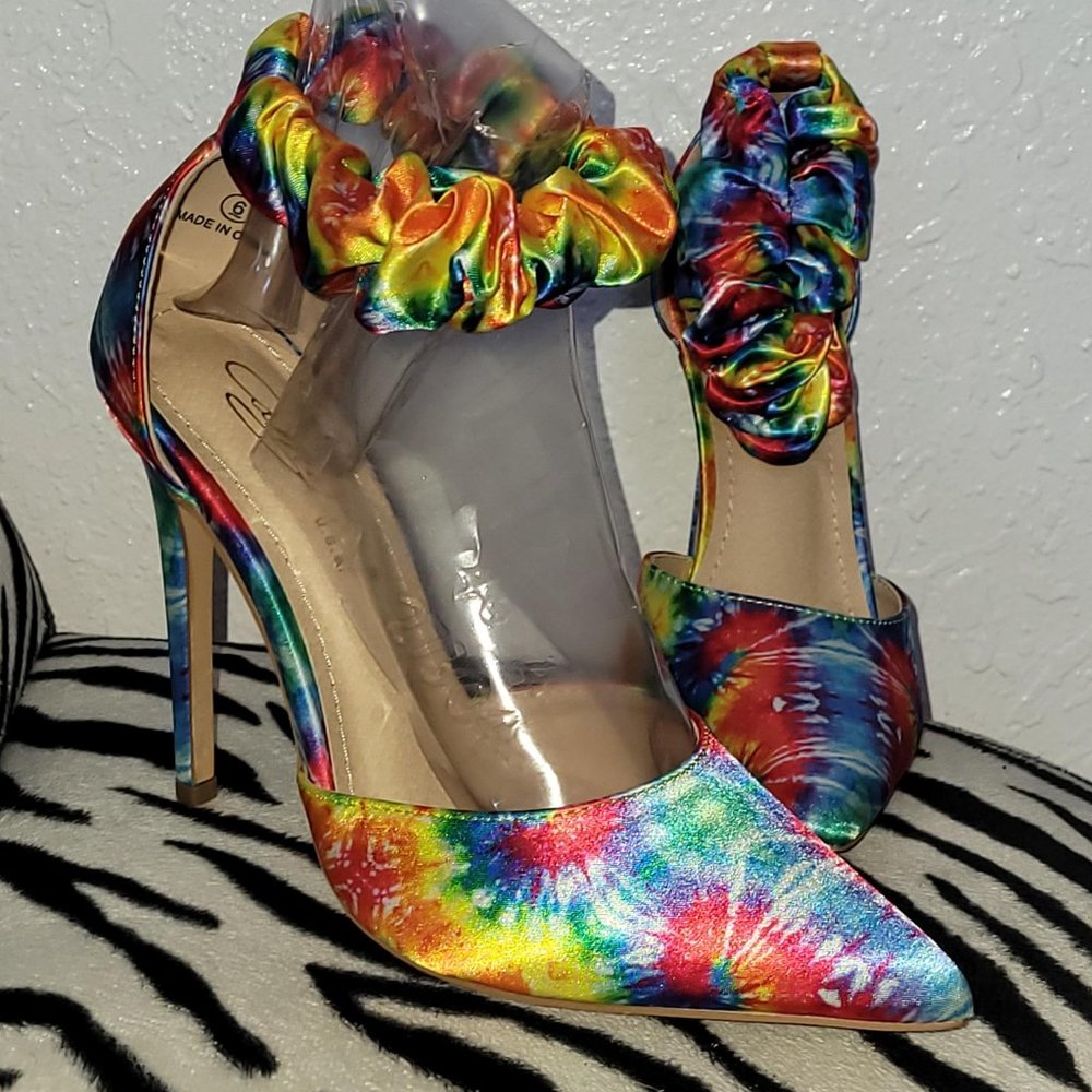 CATHY DIN MAJA-2  MULTI COLOR SIZE:6 HEELS
